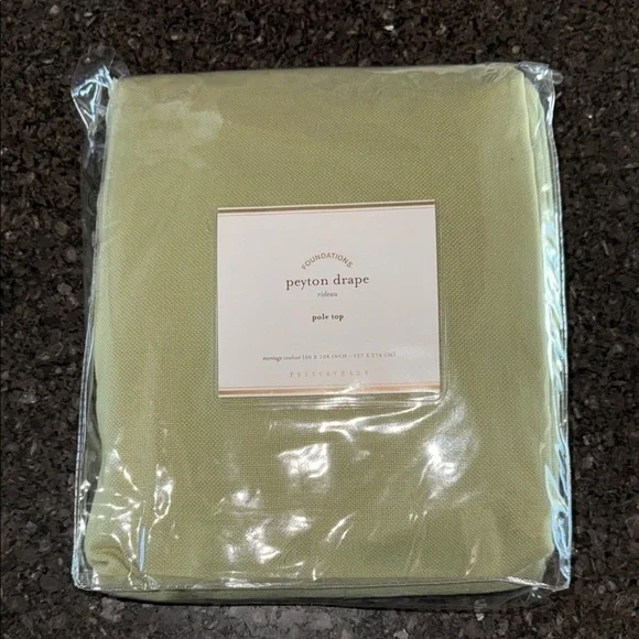 NWT Pottery Barn Pole Top Peyton Drape