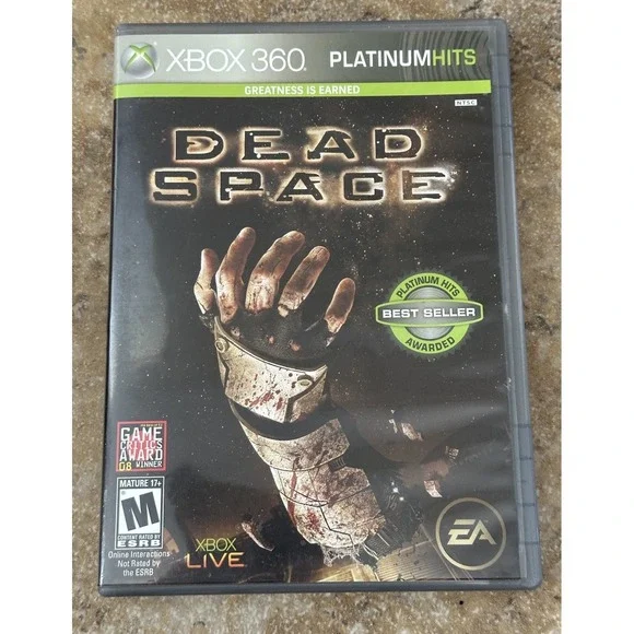 Dead Space (Xbox 360, 2008) Platinum Hits With Manuel