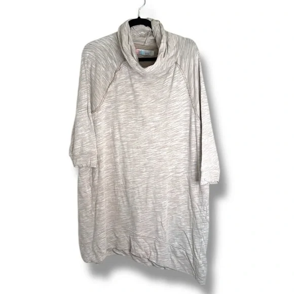 Free People Beach Turtleneck Cotton Tunic