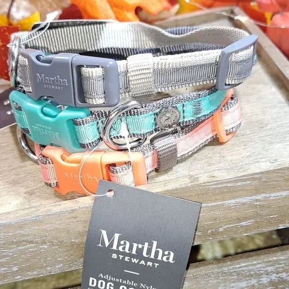 NWT Martha Stewart Dog Collar pet collar