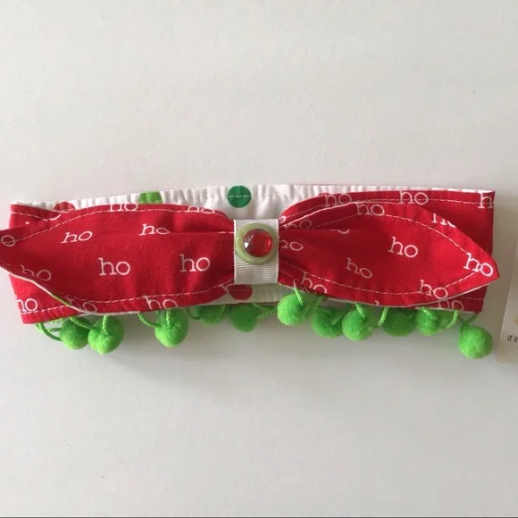 CHRISTMAS DOG CAT COLLAR NWT