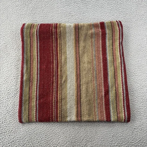 Pottery Barn Serape Stripe Pillow Sham Cover Euro 22