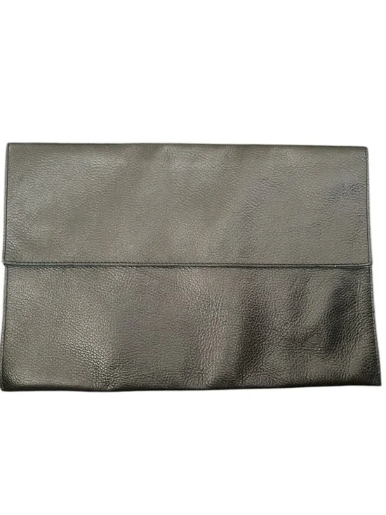 L’ Atelier des Tuileries Paris Metallic Leather Clutch