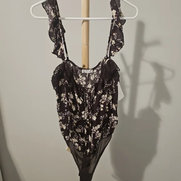 Free People Intimatetly Bodysuit (NWT), Size M