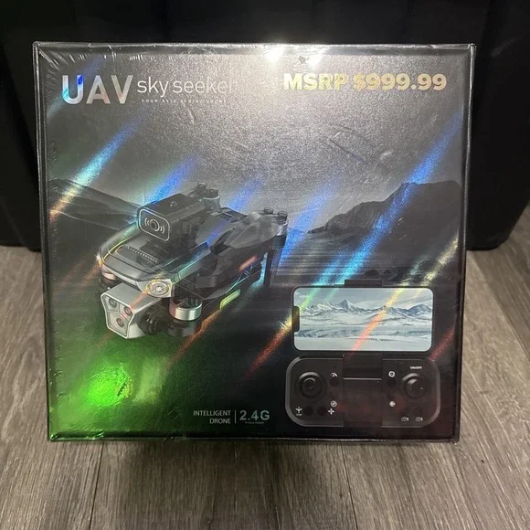 UAV Sky Seeker P19 Drone 4K HD Camera, Obstacle Avoidance, Sealed