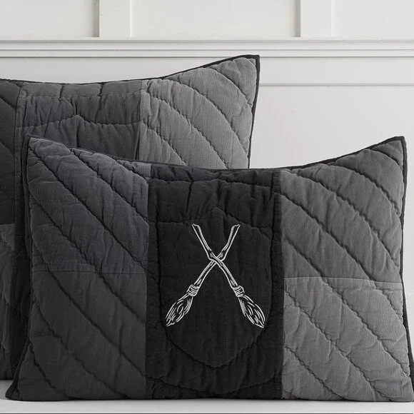 Pottery Barn Teen Kids Harry‎ Potter Quidditch Standard Pillow Sham Halloween