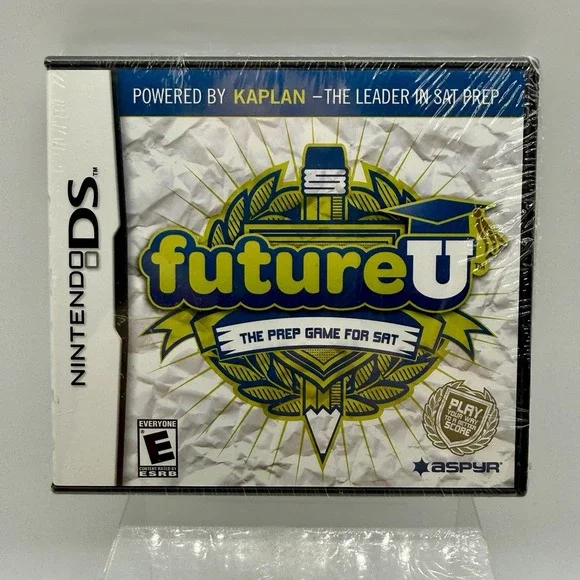 Future U (Nintendo DS) The‎ Prep Game For SAT KAPLAN Factory Sealed Brand New