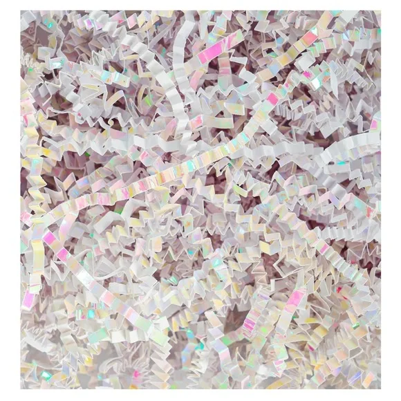 Diamond White Party Shredded Paper