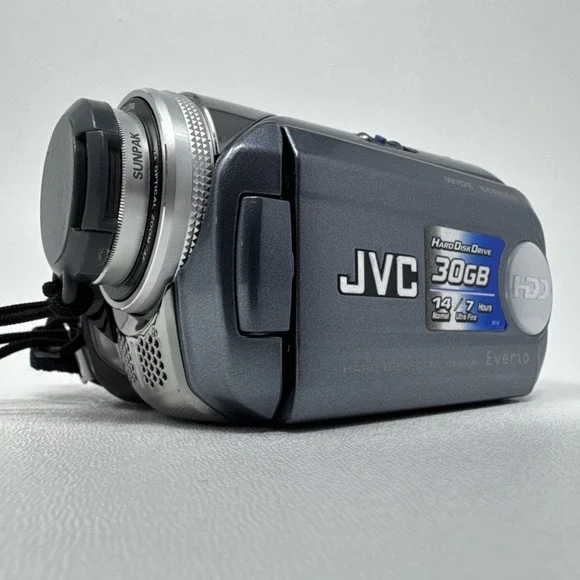 JVC Everio GZ-MG37U 30GB HDD Digital Camcorder - UNTESTED, No Battery No Charger
