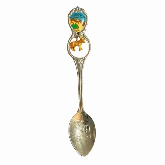 Bryce Canyon National Park Souvenir Spoon with‎ Donkey Charm