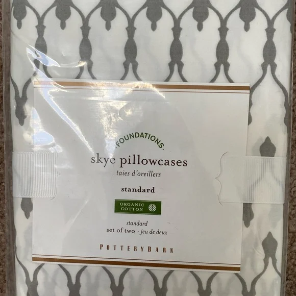 Pottery Barn Foundations Skye pillow cases