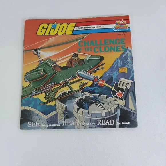 GI Joe Challenge Of‎ The Clones Book Only 1984 Kids Stuff DBR