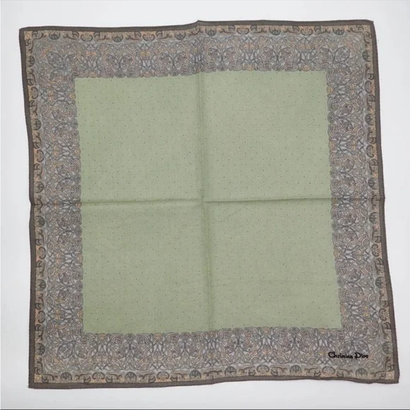 AUTHENTIC CHRISTIAN‎ DIOR SCARF / HANDKERCHIEF