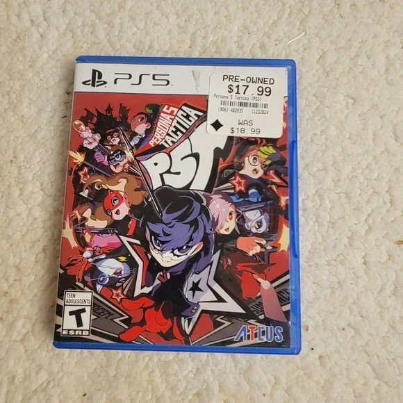Sony Playstation 5 PS5 Persona 5 Tactica P5T Video Game‎