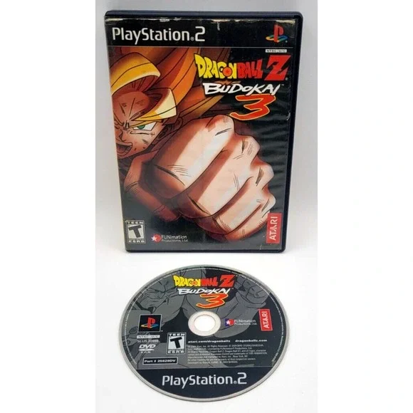 DRAGON BALL Z BUDOKAI 3 PS2‎ GAME PLAYSTATION 2 GAME & CASE