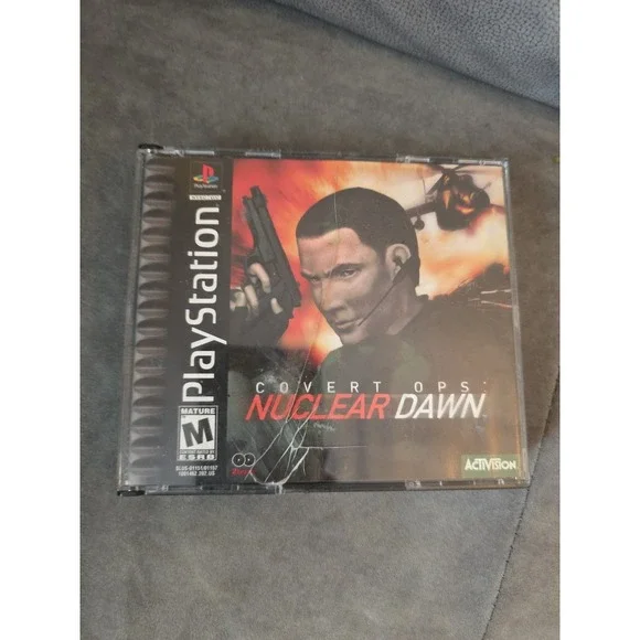 Covert Ops-Nuclear Dawn - Sony PlayStation 1 PS1 Complete In Box CIB