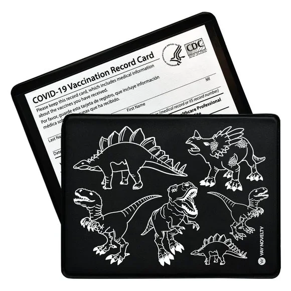 ​Vaccine Card for Kids​ - Dinosaur