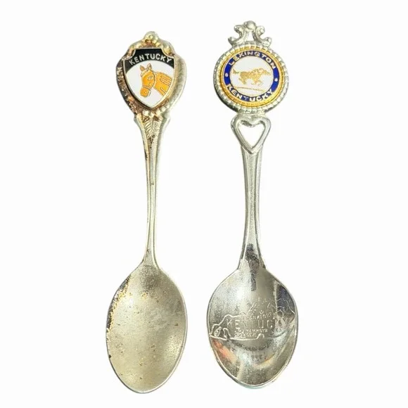 Vintage Kentucky Souvenir Collector Spoons‎