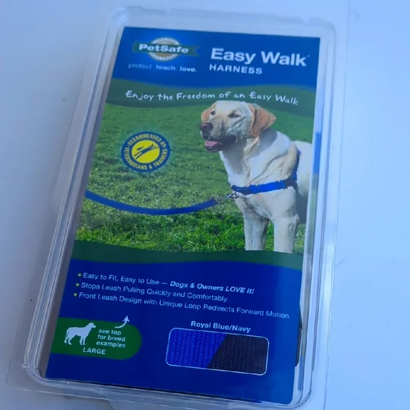 PetSafe Easy Walk Dog Harness Royal Blue