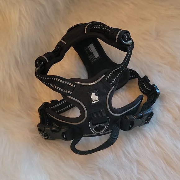 **3 for‎ $20 item**Truelove Black Dog Harness Size XS