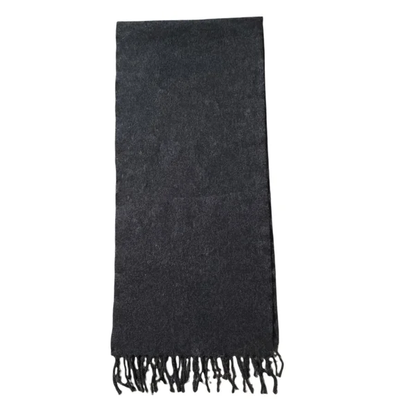 Christian Dior Fringe Lambswool Scarf