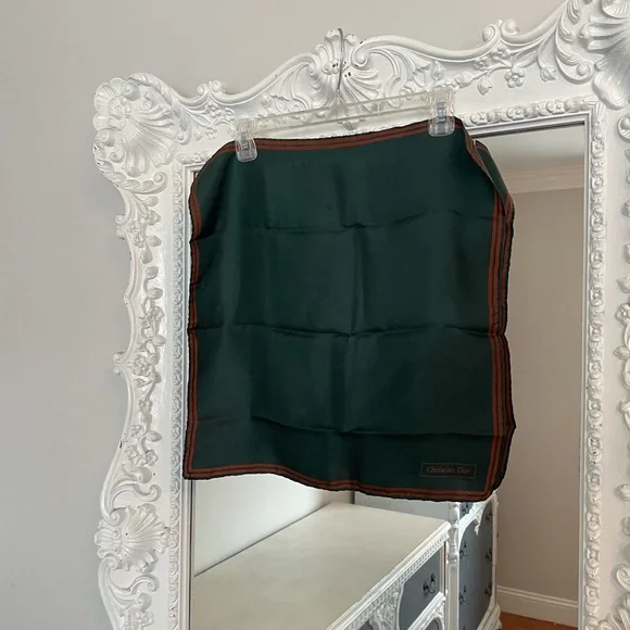AUTHENTIC VINTAGE Christian DIOR Logo Scarf