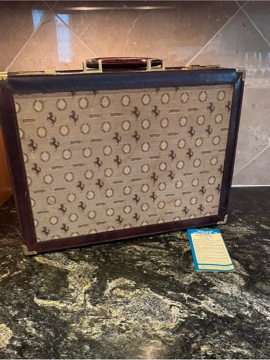 Ferrari Authentic attaché Briefcase