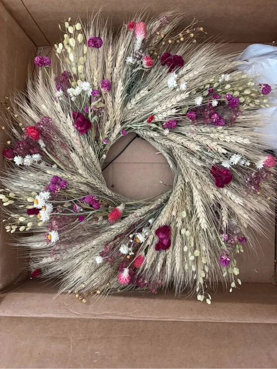 Pottery Barn Wildflower Meadow Wreath, 20