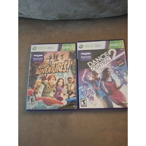 Dance Central 2 & Kinect Adventures Xbox 360 Kinect Video Games