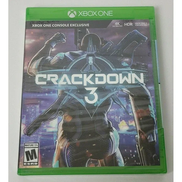 CRACKDOWN 3 - X-BOX‎ ONE - FACTORY SEALED!
