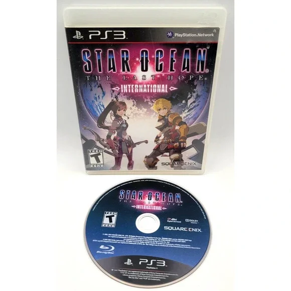 Star Ocean: The Last Hope‎ International Sony PlayStation 3 PS3 2010 GAME & CASE