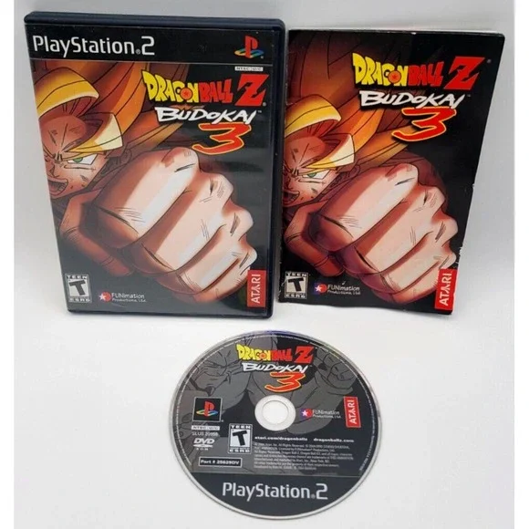 DRAGON‎ BALL Z BUDOKAI 3 CIB COMPLETE IN BOX PS2 GAME PLAYSTATION 2