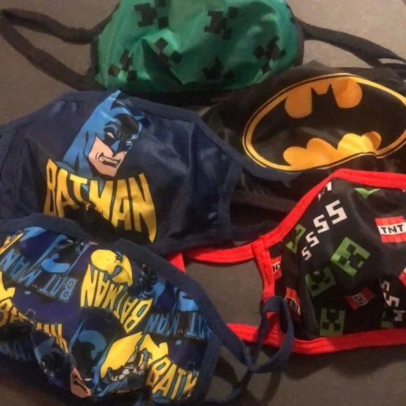 New Superhero Boys child Facemask set