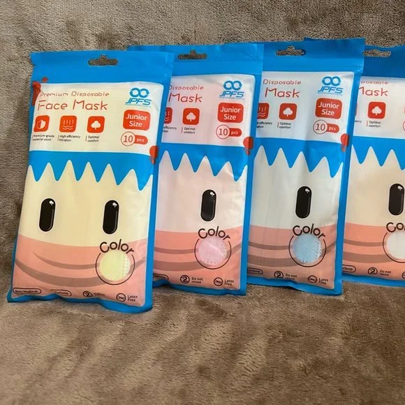 JPFS Disposable Kid Masks - Packs of 10