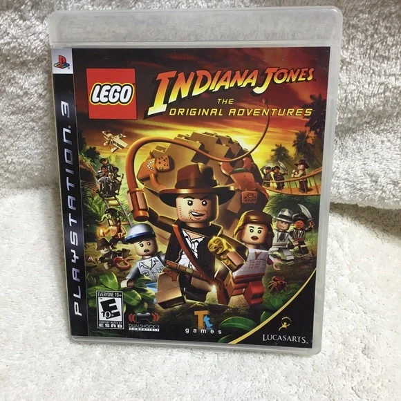 PS3 Lego “Indiana Jones the Original Adventures”, case, manual, disc