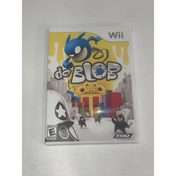 de Blob Wii Complete With Manual