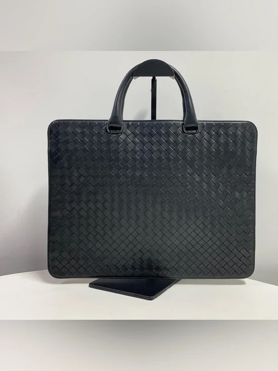 Father’s Day sale!! Bottega Veneta Intrecciato Leather Briefcase– COA