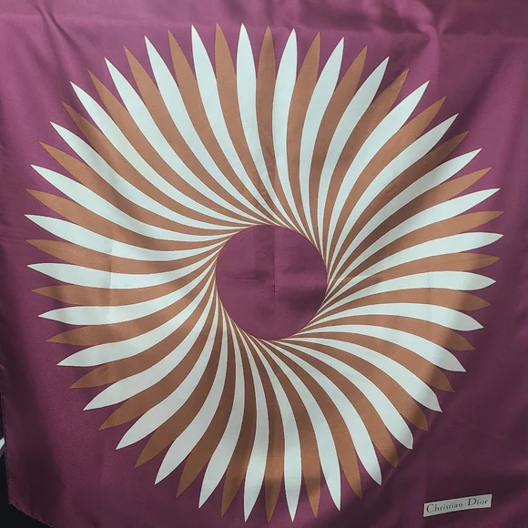 Christian Dior Silk Foulard/Scarf/Handkerchief- Great Condition