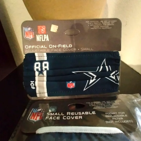 DALLAS COWBOYS SMALL FACE MASK FOR KIDS