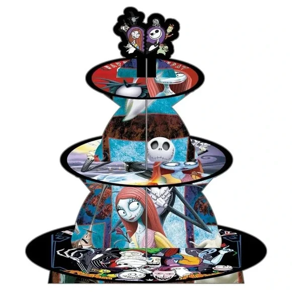 COPY - NEW!! Nightmare Before Christmas Cake Stand Multi Color