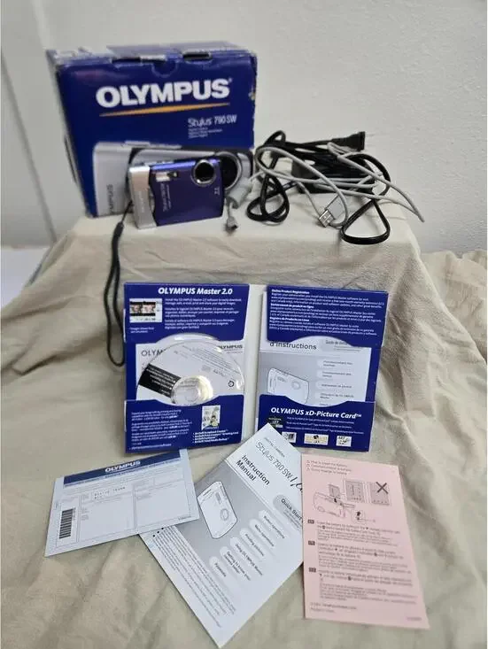 Olympus Stylus 790 SW Complete Waterproof Shockproof Digicam