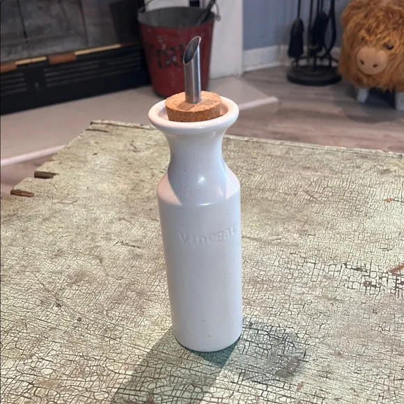 Pottery Barn Farmstead Stoneware Vinegar Cruet
