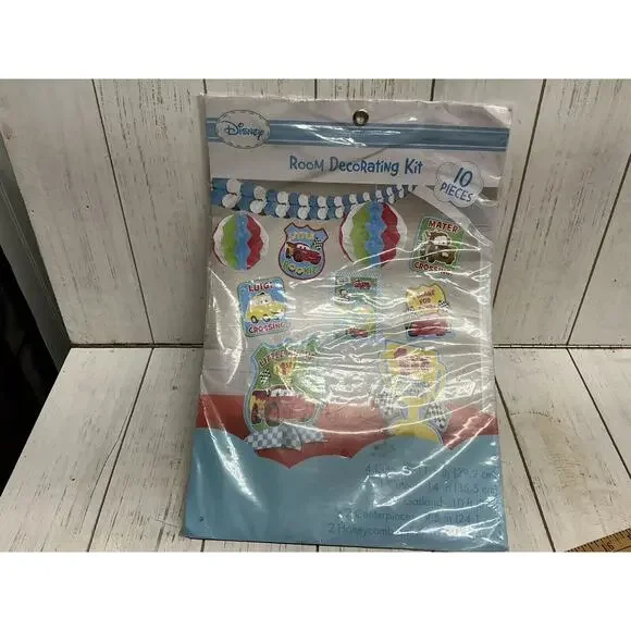 Disney Room‎ Decorating Kit Cars Theme New