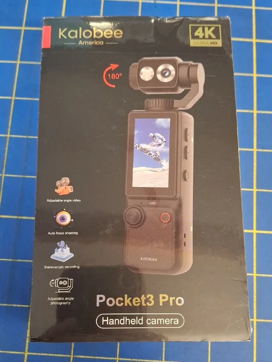 Pocket3 Pro 4K Handheld Camera - Black New Sealed Box