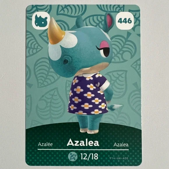 Animal Crossing Amiibo Card - Azalea - 446