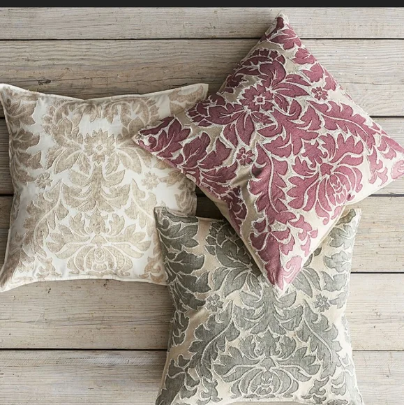 Pottery barn Francesca Embroidered Pillow Covers