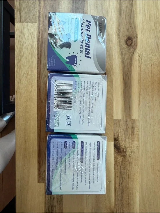 Cleaning Powder for Dogs - White