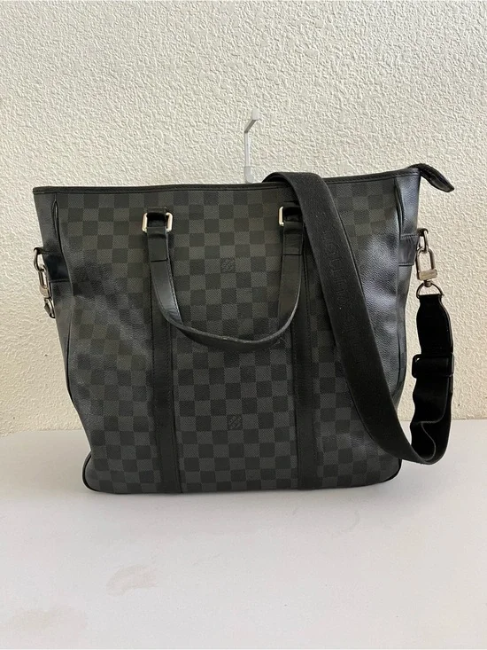 Louis Vuitton unisex Damier Graphite shoulder bag