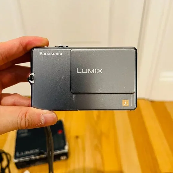 Vintage Panasonic Lumix Digital Camera Bundle Set