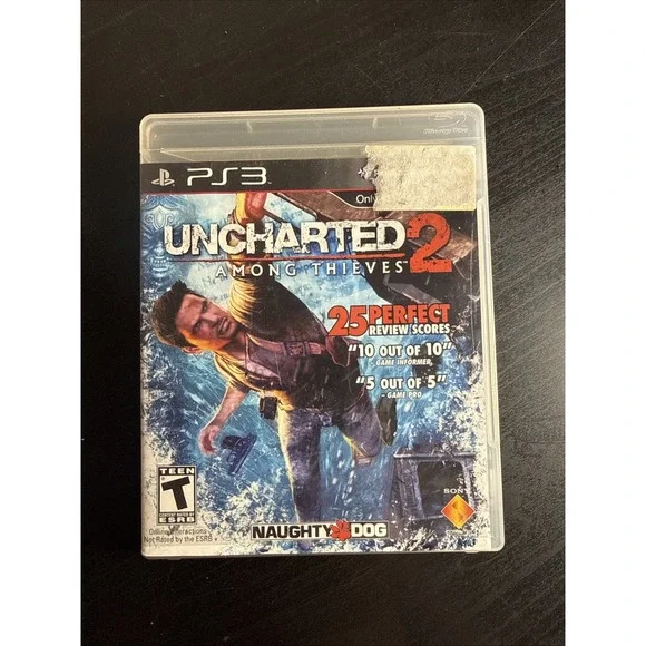 Uncharted 2: Among Thieves (PlayStation 3, 2009) Sony Naughtydog